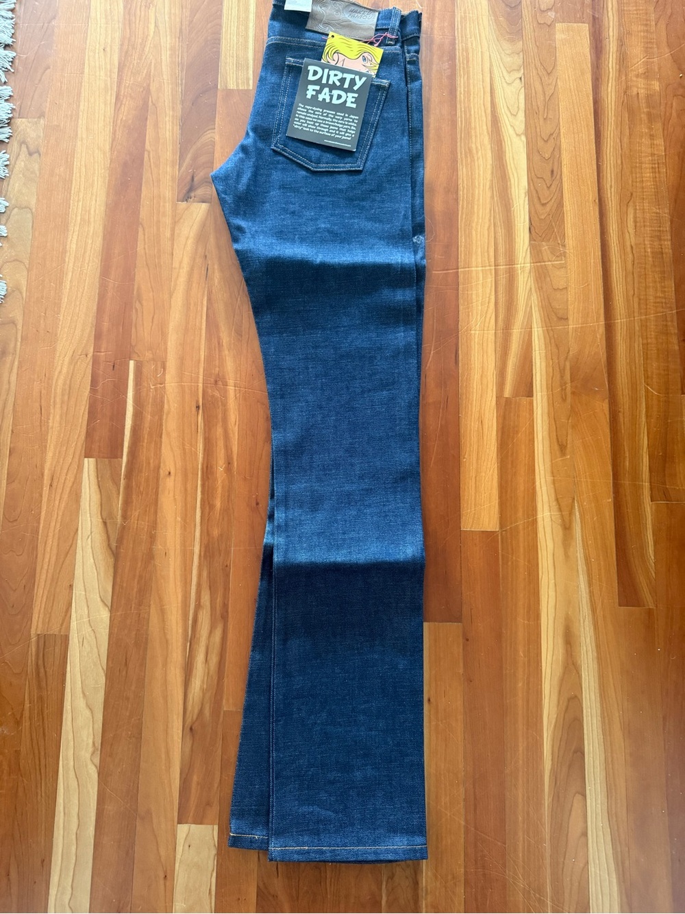 Naked & Famous Denim Dark Indigo Bootcut Jeans